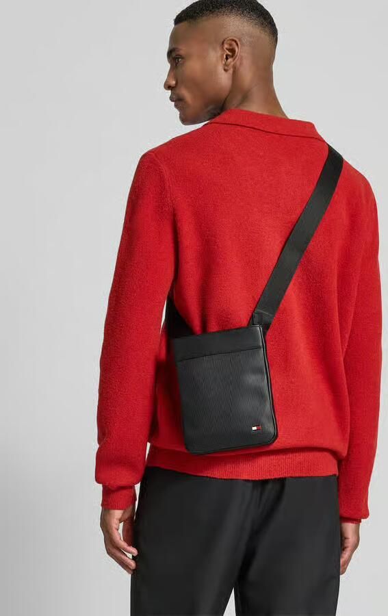 Tommy Hilfiger Schoudertas in leerlook - Foto 2