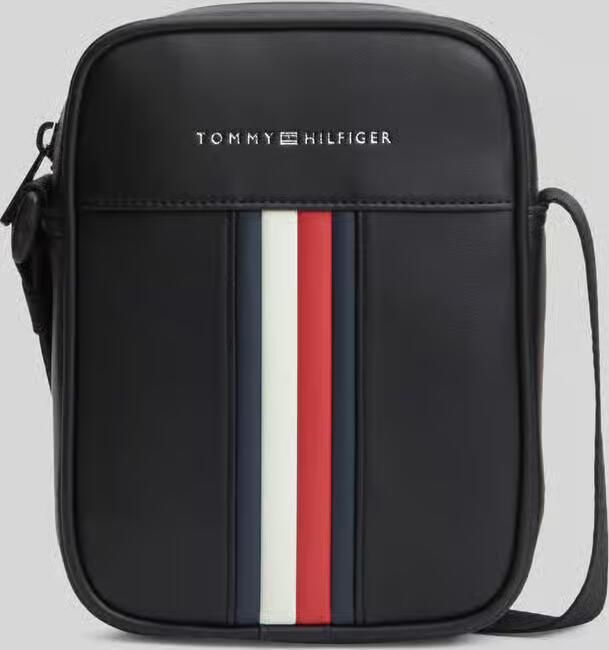 Tommy Hilfiger Schoudertas in leerlook model 'TH METRO MINI REPORTER' - Foto 2