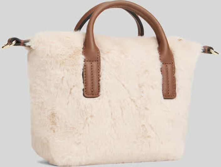 Tommy Hilfiger Handtas Popette Micro Tote Faux Fur - Foto 2