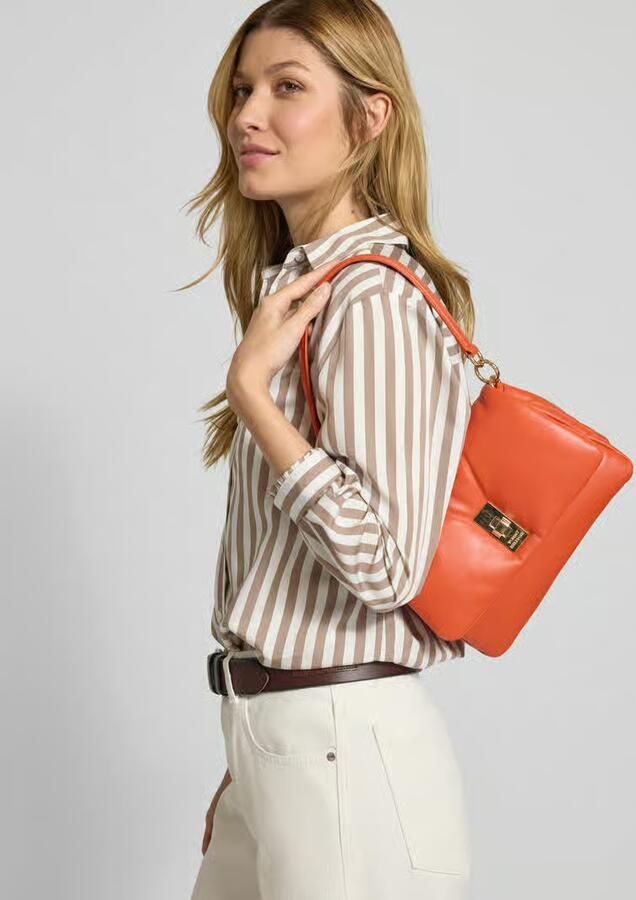 Tommy Hilfiger Schoudertas van schaapsnappa - Foto 2