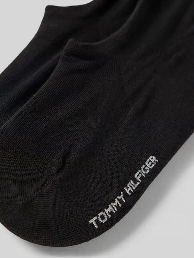 Tommy Hilfiger Kousenvoetjes TH WOMEN FOOTIE 2P met geborduurd logo (set 2 paar 2 paar) - Foto 5