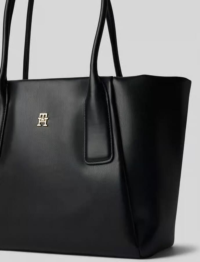 Tommy Hilfiger Shopper in leerlook - Foto 2