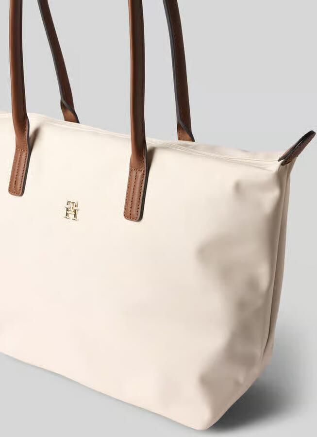 Tommy Hilfiger Shopper met leren details model 'POPETTE' - Foto 2