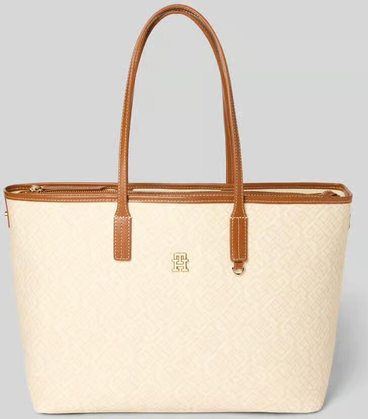 Tommy Hilfiger Shopper met Logodetail Model 'MONOPLAY LEATHER' - Foto 2