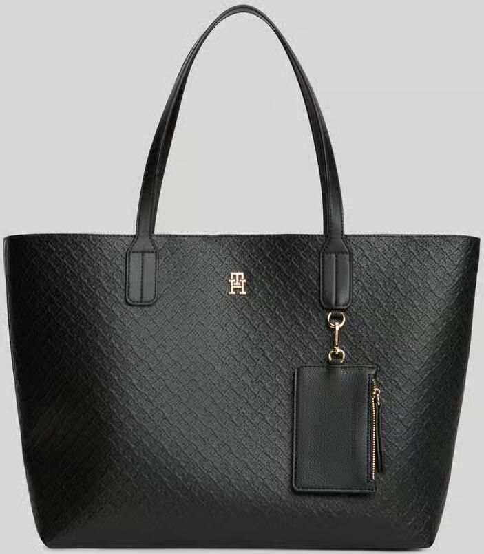 Tommy Hilfiger shopper met structuurpatroon