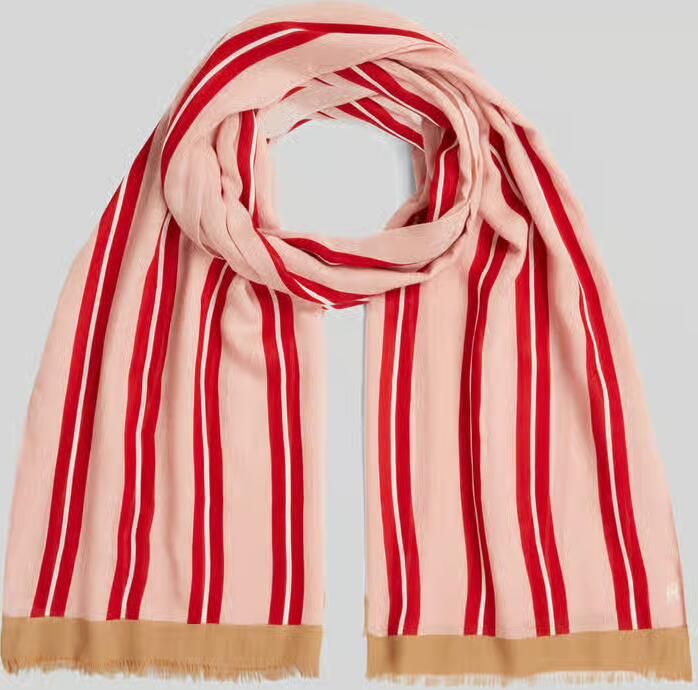 Tommy Hilfiger Sjaal van katoenmix - Foto 2
