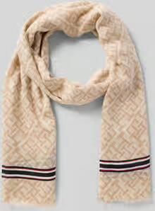 Tommy Hilfiger Sjaal van mix van katoen en modal