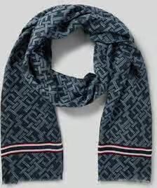 Tommy Hilfiger Sjaal van mix van katoen en modal - Foto 2