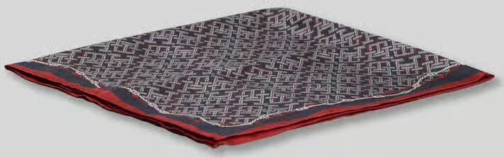 Tommy Hilfiger Sjaal van pure zijde met all-over logoprint - Foto 2