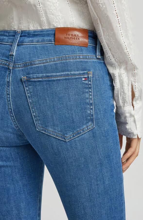 Tommy Hilfiger Skinny fit jeans HERITAGE COMO SKINNY RW met logo-badge - Foto 5