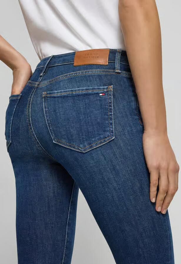 Tommy Hilfiger Skinny fit jeans HERITAGE COMO SKINNY RW met logo-badge - Foto 6
