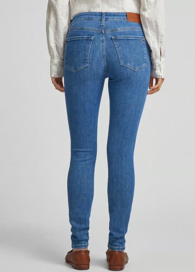 Tommy Hilfiger Skinny fit jeans HERITAGE COMO SKINNY RW met logo-badge - Foto 4