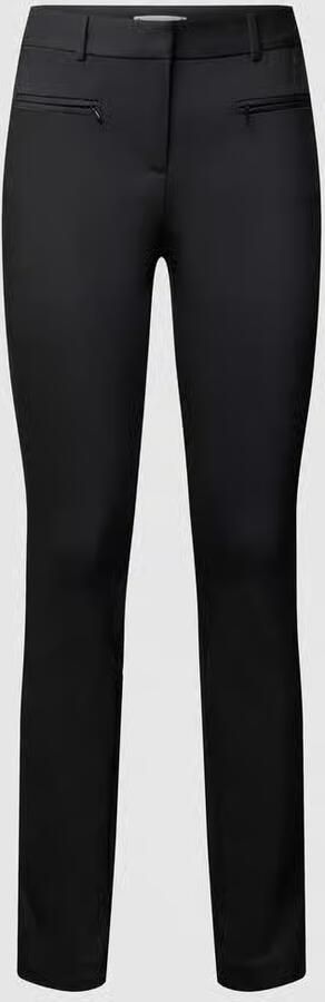 Tommy Hilfiger Skinny fit stoffen broek met paspelzakken