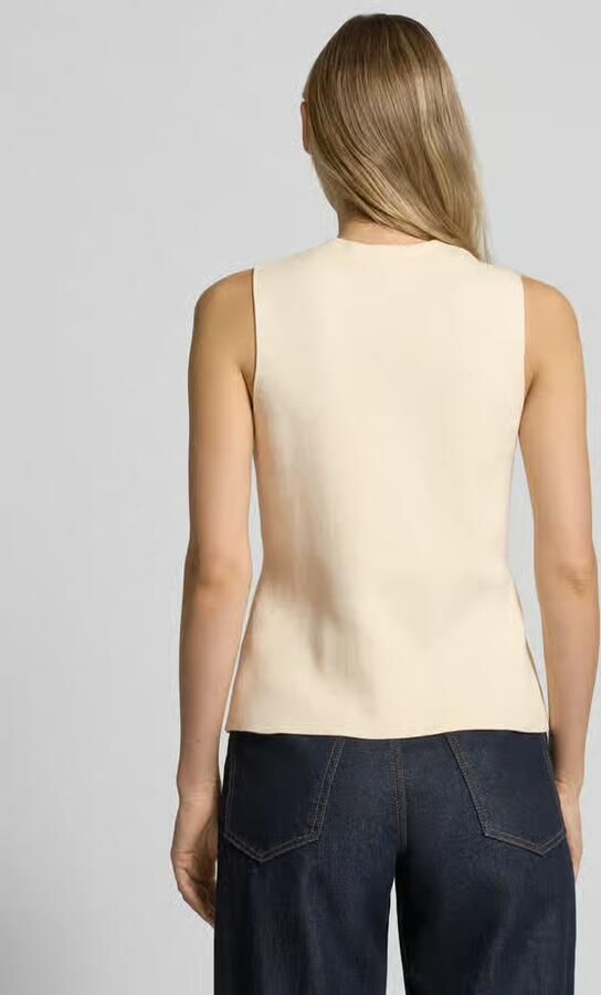 Tommy Hilfiger slim fit bodywarmer van puur katoen - Foto 3