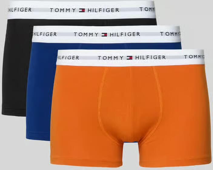 Tommy Hilfiger Slim fit boxershort van katoenmix in een set van 3 stuks