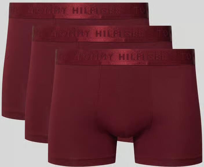 Tommy Hilfiger Slim fit boxershort van modalmix in een set van 3 stuks