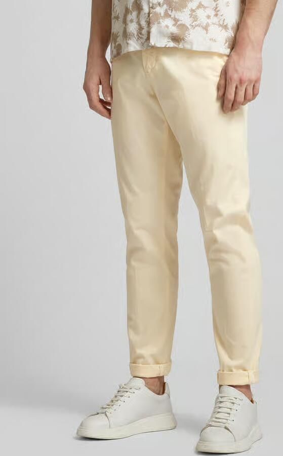Tommy Hilfiger Slim fit chino met paspelzakken model 'CHELSEA' - Foto 7