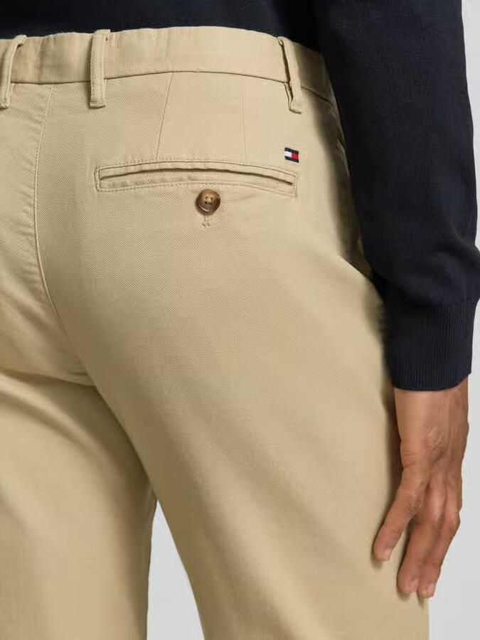 Tommy Hilfiger Slim fit chino van katoenmix - Foto 2