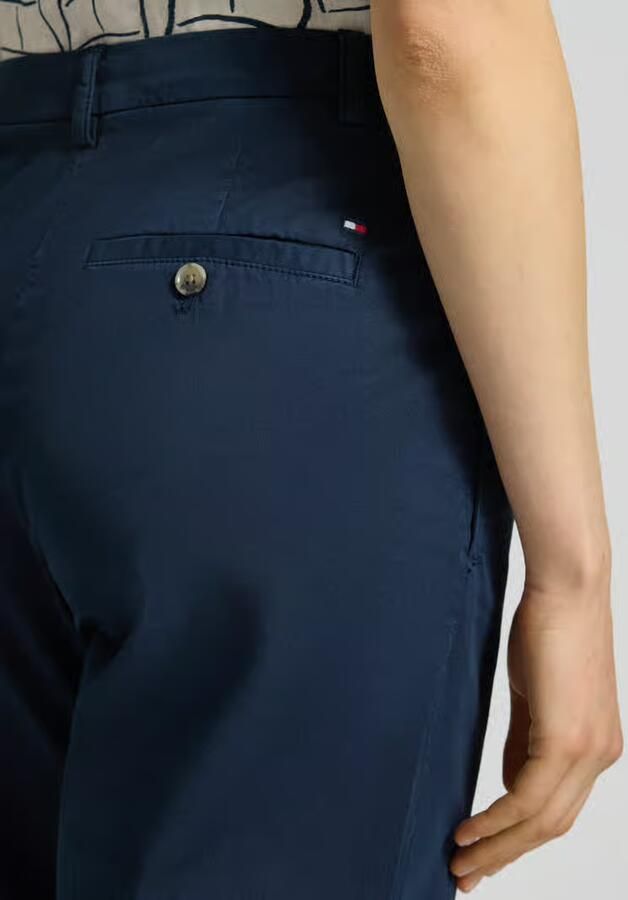 Tommy Hilfiger slim fit chino van katoenmix