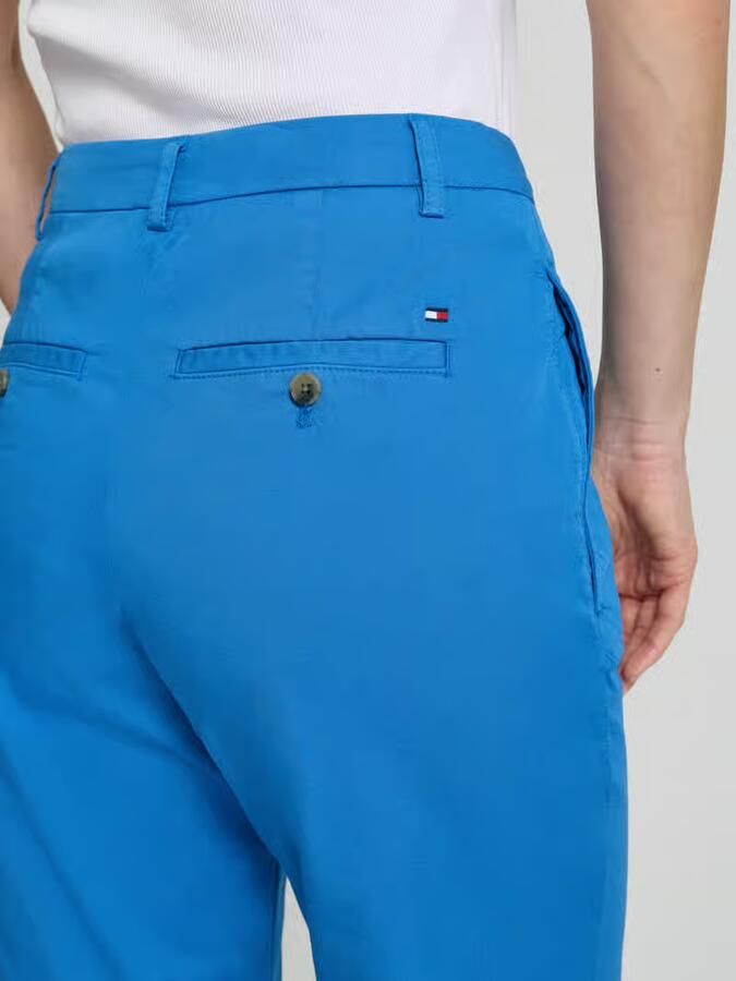Tommy Hilfiger slim fit chino van katoenmix