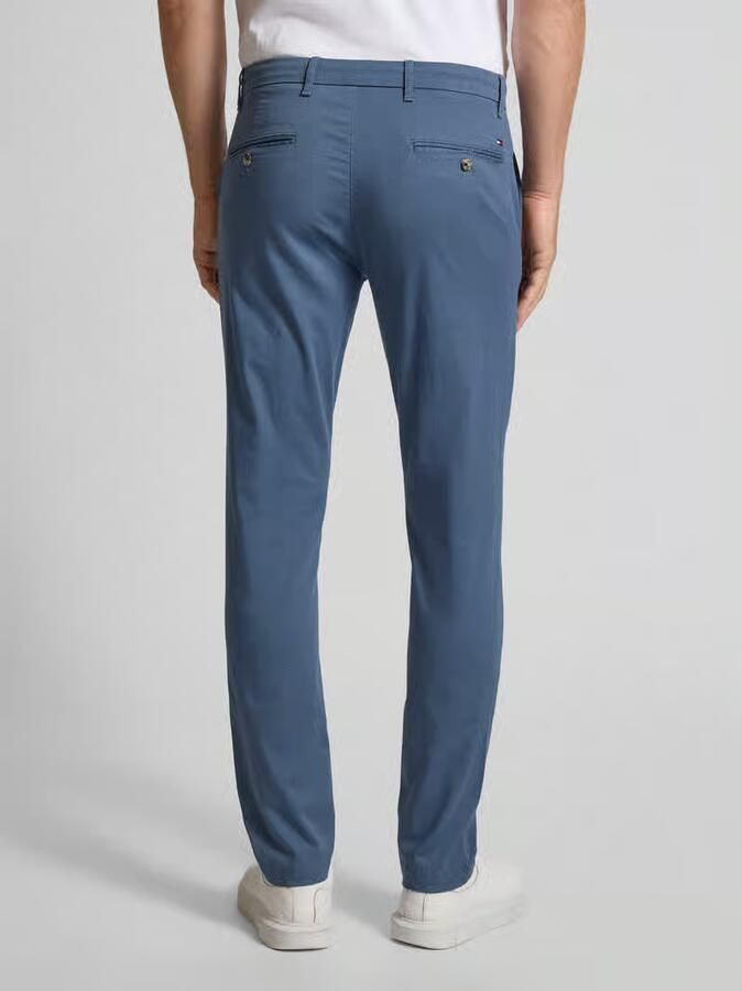 Tommy Hilfiger Slim fit chino van katoenmix