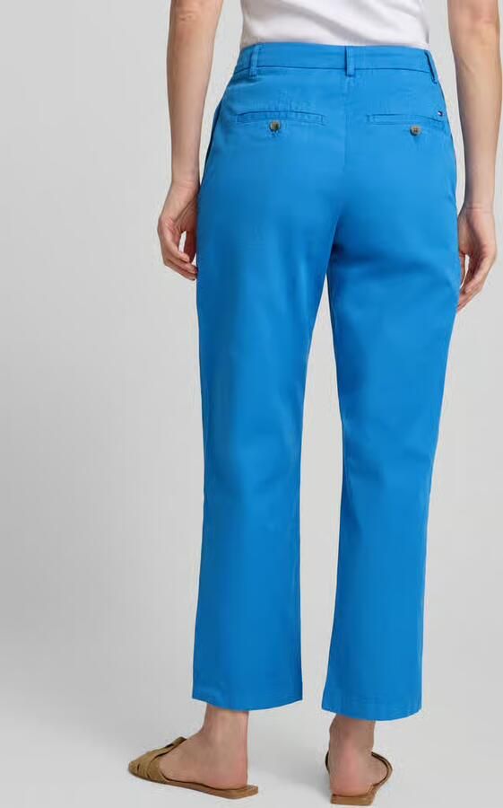 Tommy Hilfiger slim fit chino van katoenmix