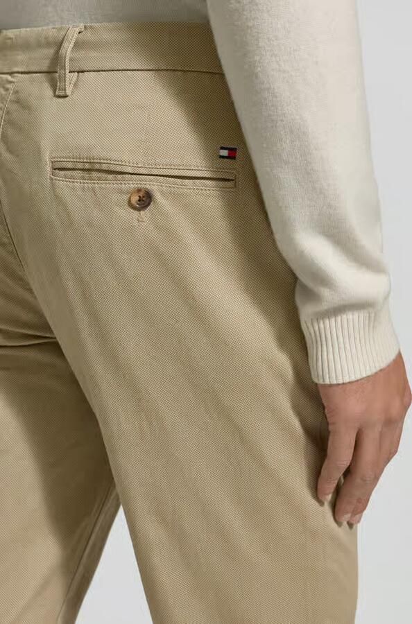 Tommy Hilfiger Slim fit chino van katoenmix model 'BLEECKER' - Foto 2