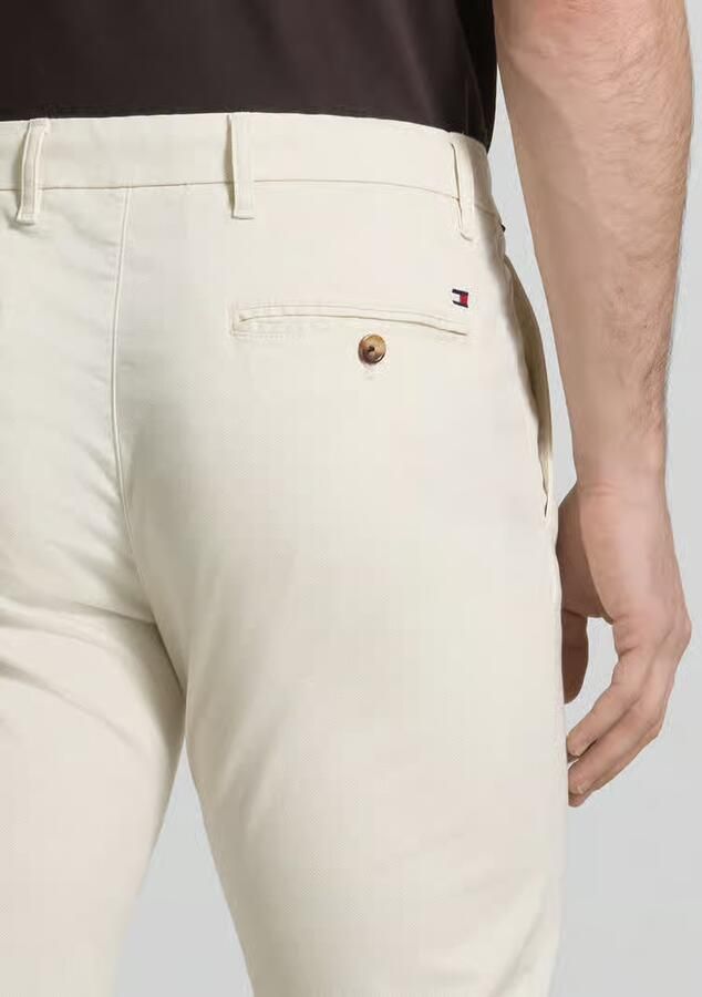 TOMMY HILFIGER Heren Broeken Bleecker Printed Structure Ecru - Foto 5