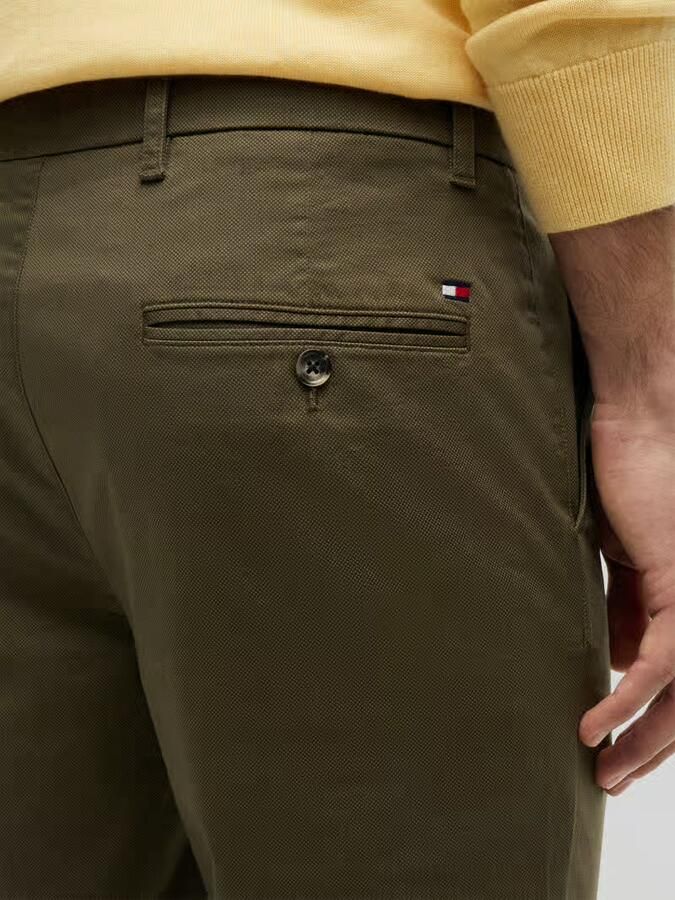 Tommy Hilfiger Slim Fit chino van katoenmix model 'BLEECKER' - Foto 2