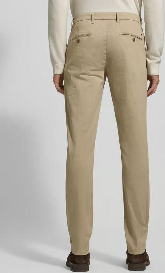 Tommy Hilfiger Slim fit chino van katoenmix model 'BLEECKER' - Foto 2