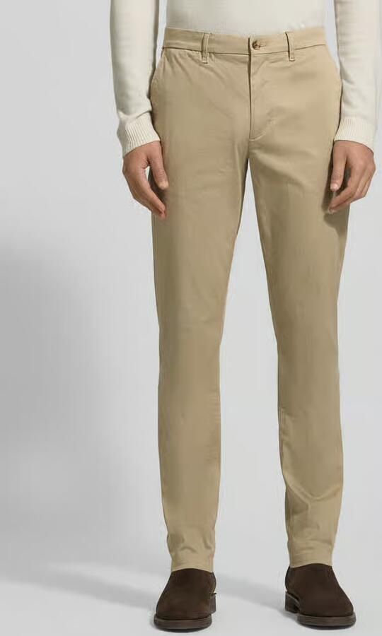 Tommy Hilfiger Slim fit chino van katoenmix model 'BLEECKER' - Foto 3