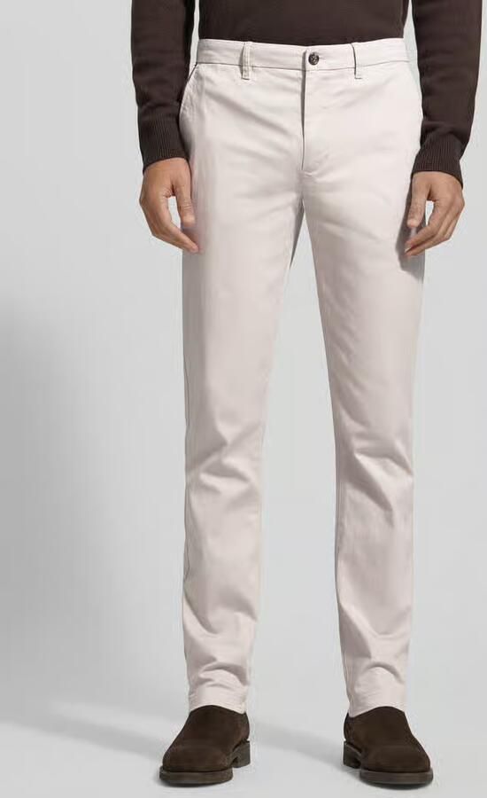 Tommy Hilfiger Slim fit chino van katoenmix model 'BLEECKER' - Foto 2