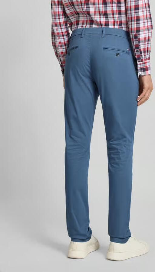 Tommy Hilfiger Slim fit chino van katoenmix model 'BLEECKER' - Foto 3