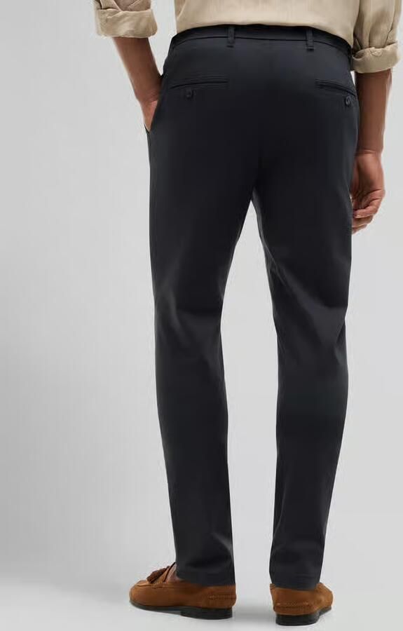 Tommy Hilfiger Slim Fit chino van katoenmix model 'BLEECKER' - Foto 2