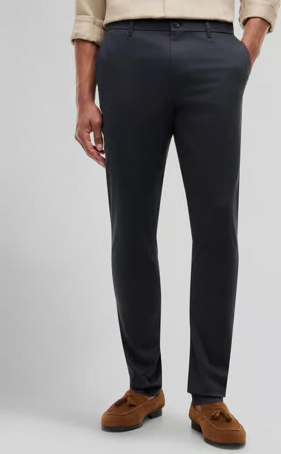 Tommy Hilfiger Slim Fit chino van katoenmix model 'BLEECKER' - Foto 3