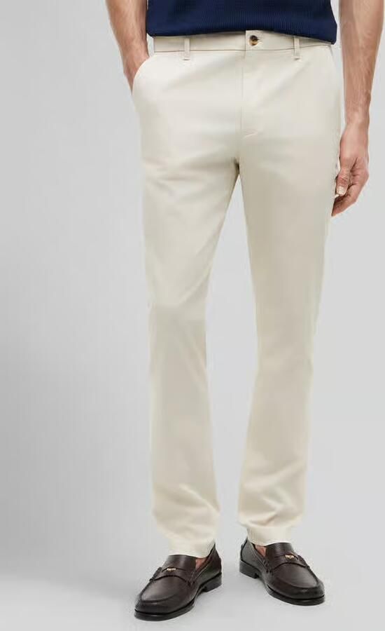 Tommy Hilfiger Slim Fit chino van katoenmix model 'BLEECKER' - Foto 3