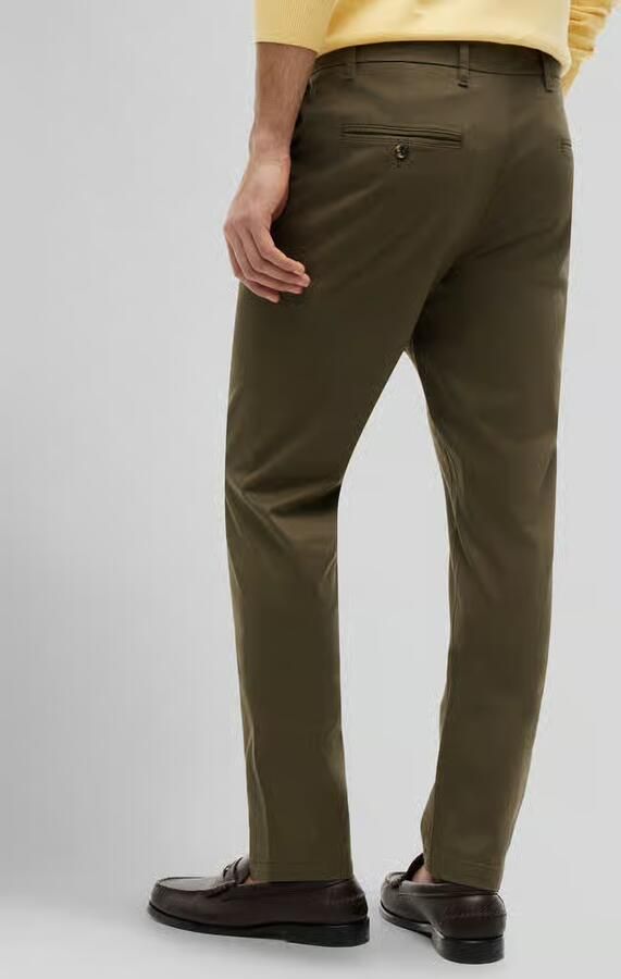 Tommy Hilfiger Slim Fit chino van katoenmix model 'BLEECKER' - Foto 2