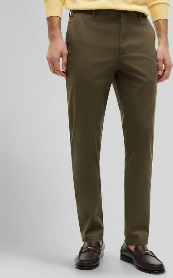 Tommy Hilfiger Slim Fit chino van katoenmix model 'BLEECKER' - Foto 3