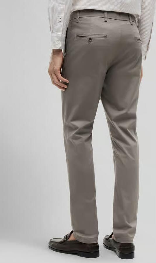 Tommy Hilfiger Slim Fit chino van katoenmix model 'BLEECKER' - Foto 3