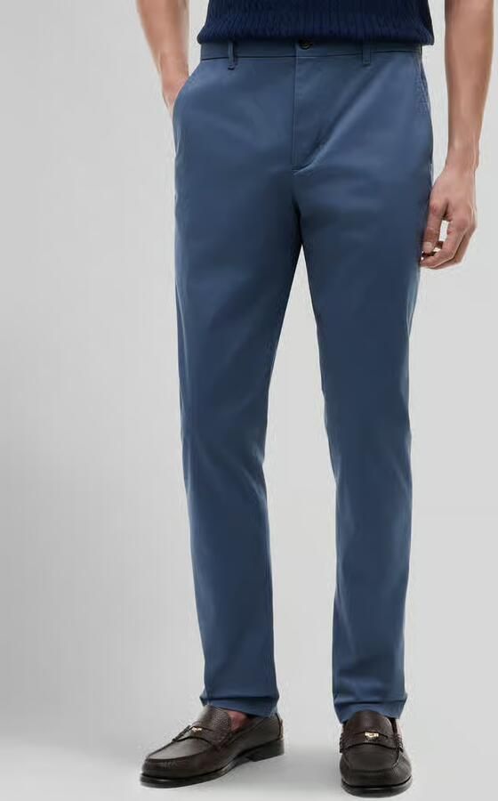Tommy Hilfiger Slim Fit chino van katoenmix model 'BLEECKER' - Foto 2