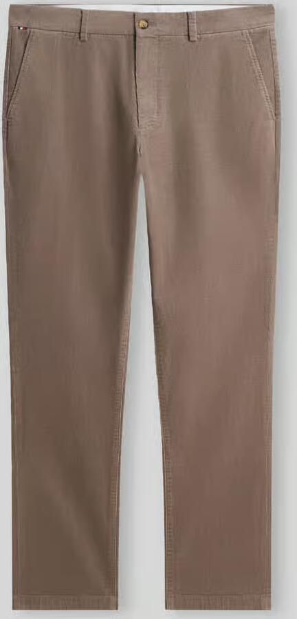 Tommy Hilfiger Slim fit corduroy broek van katoenmix