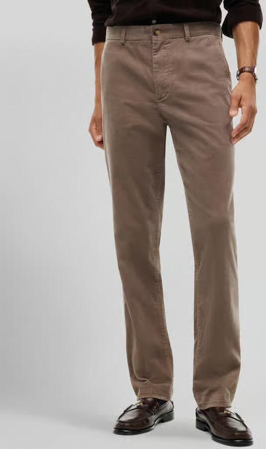 Tommy Hilfiger Slim fit corduroy broek van katoenmix - Foto 3