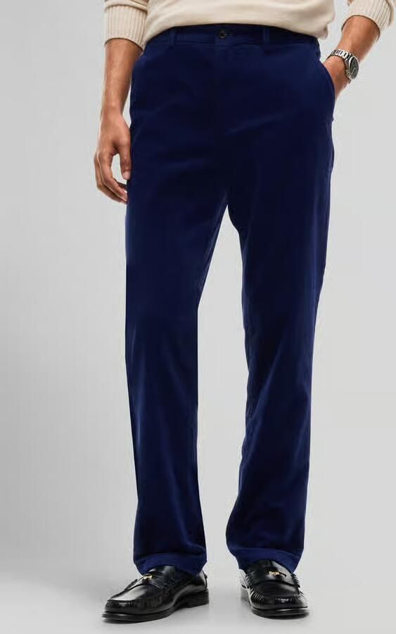 Tommy Hilfiger Slim fit corduroy broek van katoenmix - Foto 2