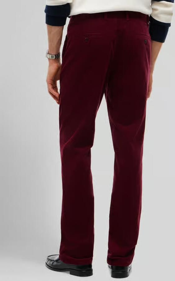 Tommy Hilfiger Slim fit corduroy broek van katoenmix - Foto 2