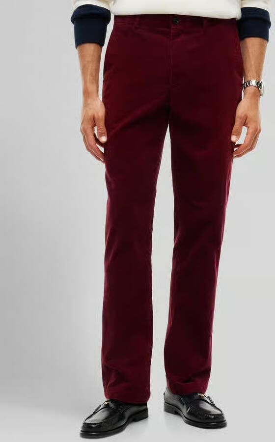 Tommy Hilfiger Slim fit corduroy broek van katoenmix - Foto 3