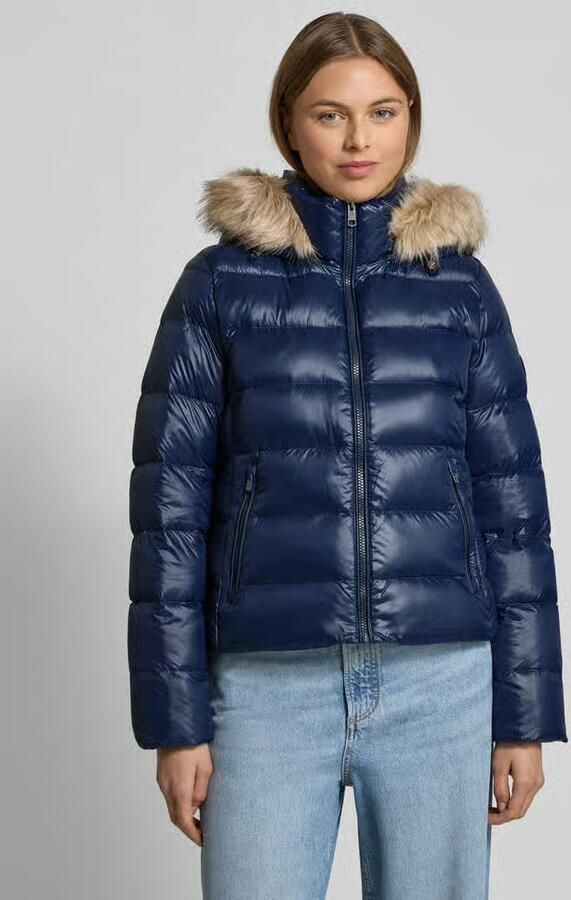 Tommy Hilfiger Slim fit donsjack in glanzende look - Foto 2