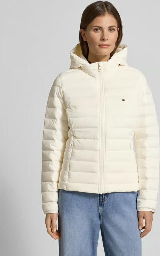 Tommy Hilfiger Slim fit donsjack met afneembare capuchon - Foto 3