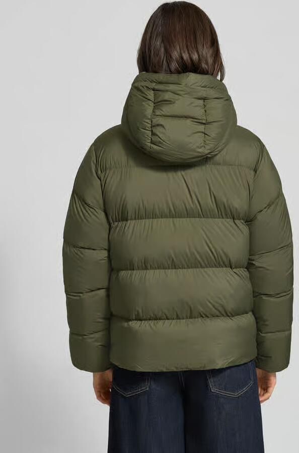 Tommy Hilfiger Slim fit donsjack met logo-applicatie