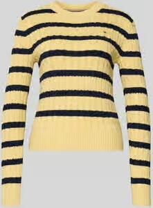Tommy Hilfiger Slim fit gebreide pullover van puur katoen - Foto 2
