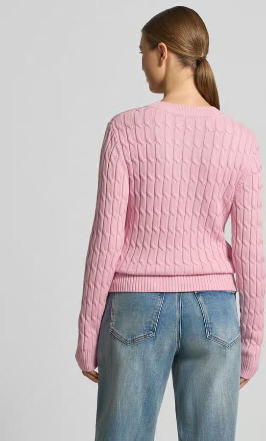Tommy Hilfiger Slim fit gebreide pullover van puur katoen - Foto 3